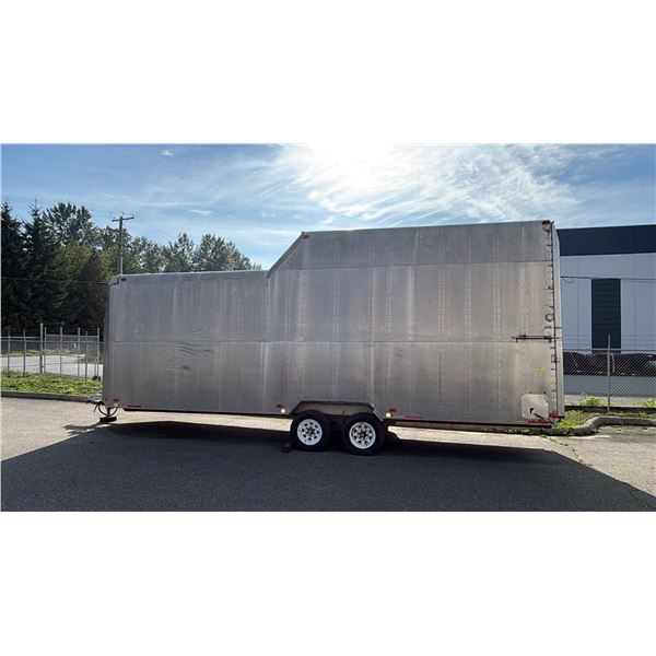 1990 UBILT CARGO TRAILER, SILVER, VIN BCT2733191289,
