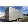 Image 3 : 1990 UBILT CARGO TRAILER, SILVER, VIN BCT2733191289,