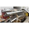 Image 2 : 4 ALUMINUM AIRPLANE PONTOONS WITH ROLLING RACK