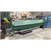 Image 1 : INDUSTRIAL 12FT MANUAL SHEET METAL APRON BRAKE APPROX 14FT X 3FT X 4FT