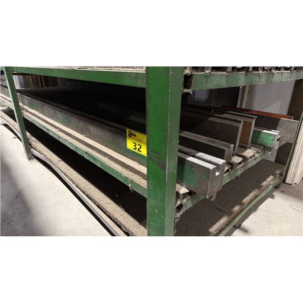 SHELF OF ASSORTED INDUSTRIAL PRESS BRAKE DIES & MORE
