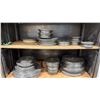 Image 3 : 6-TIER SHELVING UNIT WITH ASSORTED PRESS BRAKE DIES & GROOVED ROLLERS