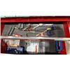 Image 3 : HUSKY 10 DRAWER PORTABLE TOOLBOX WITH ASSORTED CONTENTS INCLUDING; LEVELS, HUSKY 10-PC COMBINATION