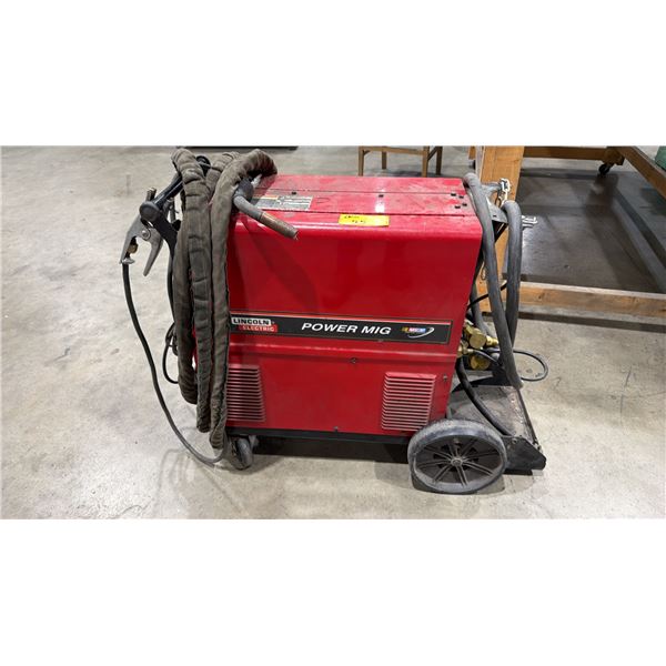 LINCOLN ELECTRIC POWER MIG 300 NASCAR PORTABLE MIG WELDER