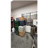 Image 4 : CONTENTS OF ROOM INCLUDING; STANLEY SOCKET SET, 9-DRAWER PORTABLE TOOLBOX, HOSES, HAND TOOLS, POWER