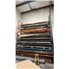 Image 1 : LARGE LOT OF ALUMINUM & STEEL SHEETS  INCLUDING PALLET RACKING *MUST TAKE ALL*