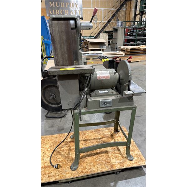 BUSY BEE INDUSTRIAL SANDER SB012A ON STAND