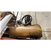 Image 1 : DEVILBISS 200 PSI AIR COMPRESSOR WITH ATTACHED RACKING APPROX 8FT X 42IN X 11FT