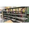 Image 1 : 5-TIER STEEL SHELVING UNIT WITH ASSORTED STEEL, ALUMINUM & RUBBER CONTENTS *MUST TAKE ALL*