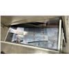 Image 4 : 5-DRAWER METAL FILE CABINET WITH ASSORTED ALUMINUM CONTENTS APPROX 3FT X 18IN X 65IN *MUST TAKE ALL*