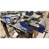 Image 3 : METAL WORK TABLE WITH ATTACHED VISE, MANUAL ROLLER, MANUAL PRESS, MANUAL BENDER, MANUAL BAR FOLDER,