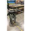Image 1 : INDUSTRIAL MANUAL ROTARY BENDER MOUNTED ON 2-TIER STEEL STAND WITH ASSORTED CONTENTS