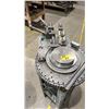 Image 2 : INDUSTRIAL MANUAL ROTARY BENDER MOUNTED ON 2-TIER STEEL STAND WITH ASSORTED CONTENTS