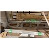 Image 4 : 4-TIER SHELVING UNIT WITH ASSORTED CONTENTS INCLUDING; ALUMINUM PARTS, WOOD BLOCKS, OIL CAN,