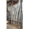 Image 1 : PALLET RACKING SECTINO OF ASSORTED LENGTHS, SIZES & SHAPES OF ALUMINUM UP TO 20FT LONG