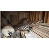 Image 4 : VERY LARGE SELECTION OF ALUMINUM RODS, BARS, PIECES, LADDERS & MORE *MUST TAKE ALL*