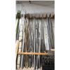 Image 3 : LARGE SECTION OF ASSORTED ALUMINUM RODS, PANELS & PIECES *MUST TAKE ALL*