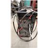 Image 2 : LINCOLN ELECTRIC NASCAR POWER MIG 2550 PORTABLE MIG WELDER WITH LARGE ACETYLENE TANK, HOSES &