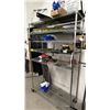 Image 2 : 6-TIER METAL ROLLING RACK WITH ASSORTED CONTENTS INCLUDING; ALUMINUM RODS, BITS, GLOVES & MORE