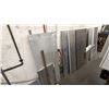 Image 2 : SECTION OF ASSORTED SIZE & SHAPE ALUMINUM PANELS