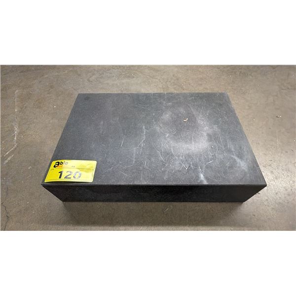 PRECISION TOOLS GRANITE SLAB APPROX 12IN X 18IN X 4IN