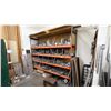 Image 1 : SECTION OF PALLET RACKING WITH ASSORTED ALUMINUM FABRICATION MOLDS CONTENTS *MUST TAKE ALL*
