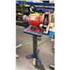 Image 1 : FORCE INTERNATIONAL BENCH GRINDER ON METAL STAND