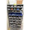 Image 1 : 10-TIER METAL SHELVING UNIT WITH ASSORTED HARDWARE CONTENTS
