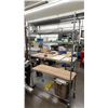 Image 1 : 6-TIER METAL ROLLING RACK WITH ASSORTED CONTENTS
