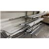 Image 2 : 4-TIER PORTABLE METAL SHELVING UNIT WITH ASSORTED ALUMINUM CONTENTS *MUST TAKE ALL*