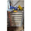Image 1 : 8-DRAWER METAL TOOLBOX WITH ASSORTED CONTENTS