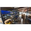 Image 2 : CONTENTS OF ENTIRE UPSTAIRS ROOM INCLUDING; MANY ALUMINUM PARTS, SHELVING & RACKING & MORE