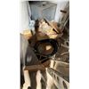 Image 11 : REMAINING CONTENTS OF ENTIRE UPSTAIRS ROOM INCLUDING; AIRPLANE PARTS, ALUMINUM PARTS, LADDER & MORE