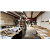 Image 1 : REMAINING CONTENTS OF ENTIRE UPSTAIRS ROOM INCLUDING; AIRPLANE PARTS, ALUMINUM PARTS, LADDER & MORE