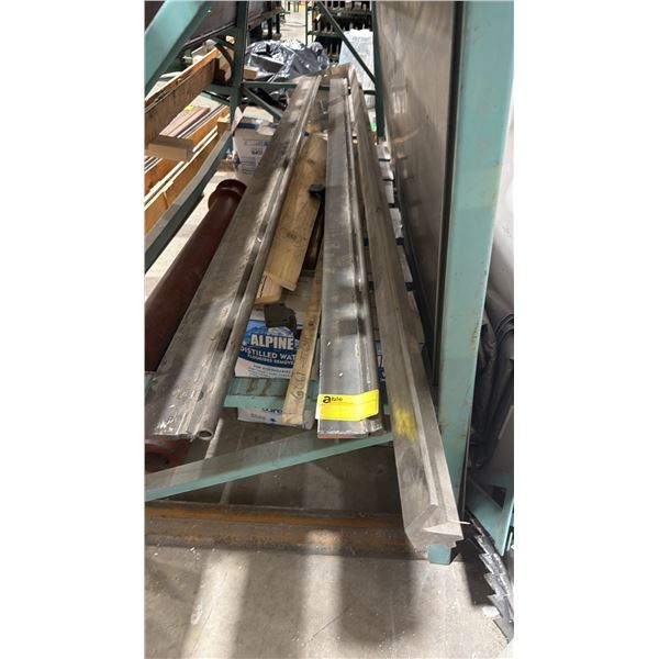 3 ASSORTED INDUSTRIAL APPROX 12FT PRESS BRAKE DIES