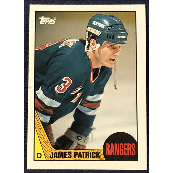1987-88 TOPPS HOCKEY JAMES PATRICK