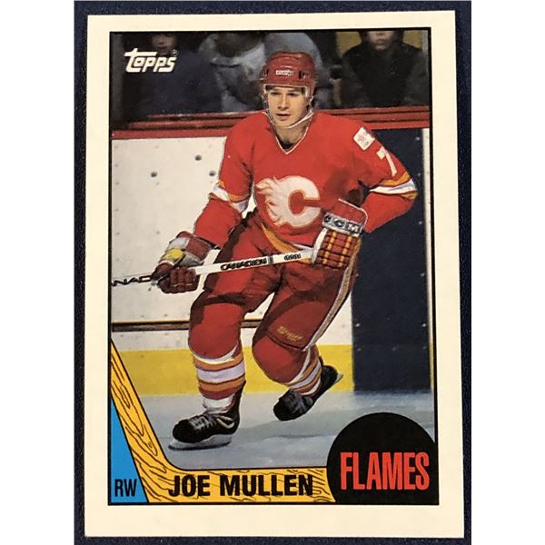 1987-88 TOPPS HOCKEY JOE MULLEN (HOF)