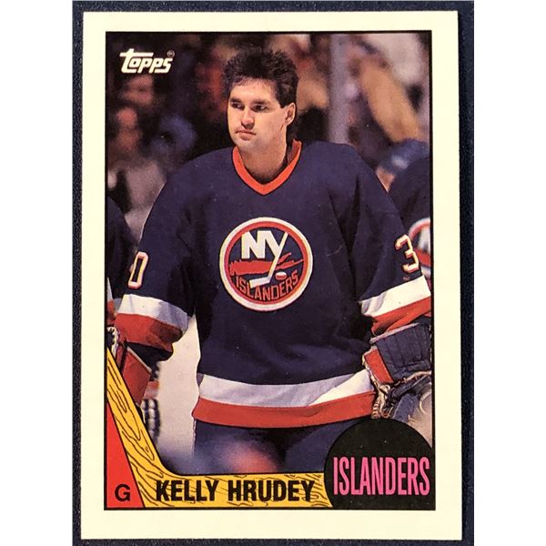 1987-88 TOPPS HOCKEY KELLY HRUDEY