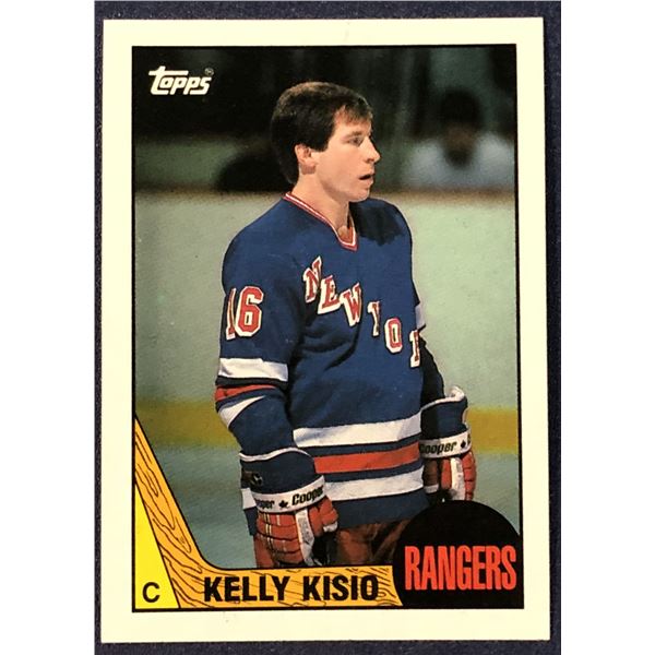 1987-88 TOPPS HOCKEY KELLY KISIO