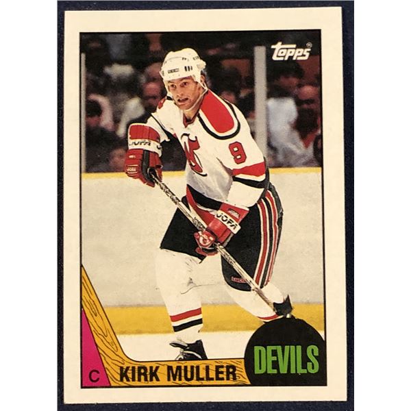 1987-88 TOPPS HOCKEY KIRK MULLER