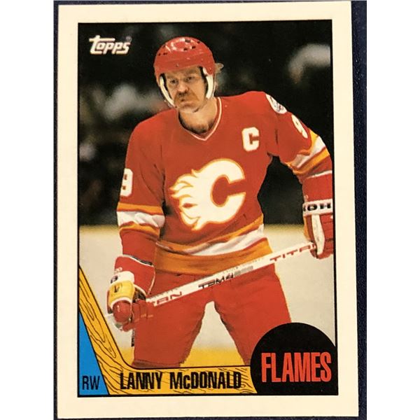 1987-88 TOPPS HOCKEY LANNY McDONALD (HOF)