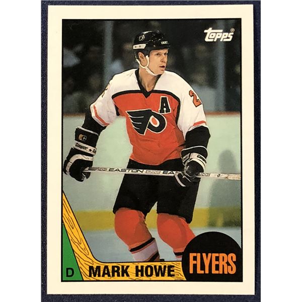 1987-88 TOPPS HOCKEY MARK HOWE (HOF)