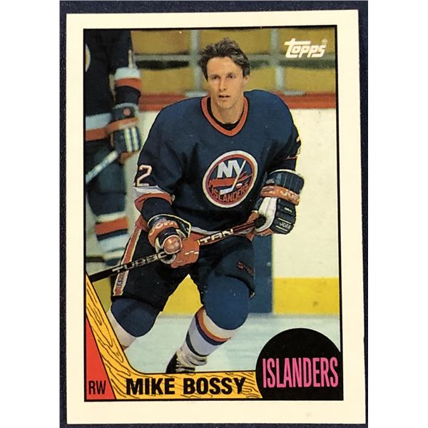 1987-88 TOPPS HOCKEY MIKE BOSSY (HOF)