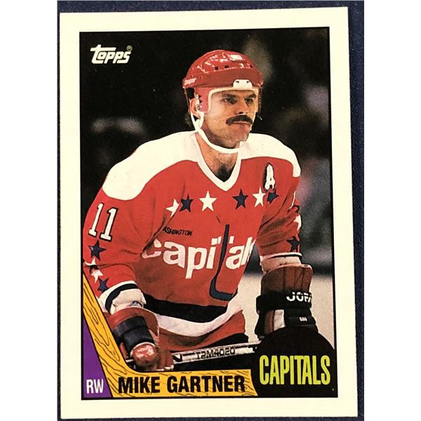 1987-88 TOPPS HOCKEY MIKE GARTNER (HOF)
