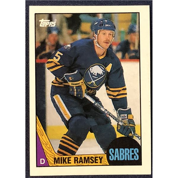 1987-88 TOPPS HOCKEY MIKE RAMSEY