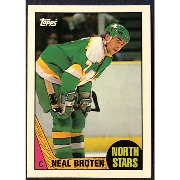 1987-88 TOPPS HOCKEY NEAL BROTEN