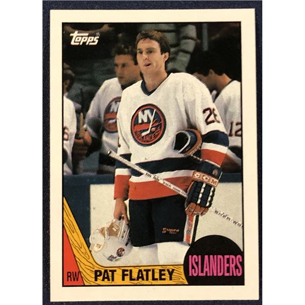 1987-88 TOPPS HOCKEY PATRICK FLATLEY