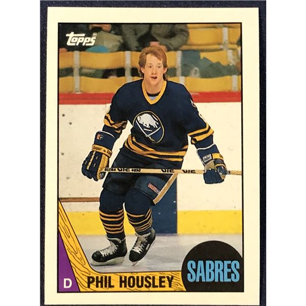 1987-88 TOPPS HOCKEY PHIL HOUSLEY (HOF)