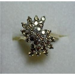 1.00 Carat Total Weight Diamond Ring