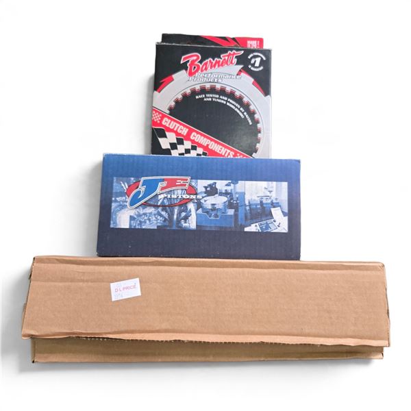 NIB ($750) Group of 3 - Exedy TYC538 OEM Clutch Pressure Plate, JE Pistons Harley Milwaukee-Eight Pi